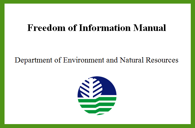 FOI Manual Cover